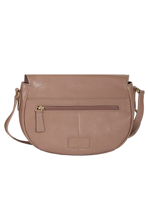 Scully Tan Leather Full Flap Handbag 503-21 ****Online Only