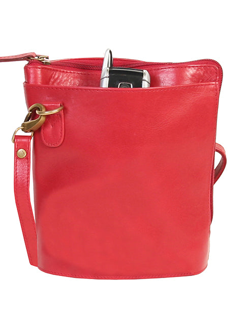Scully Top Zip Versatile Leather Handbag with Shoulder Strap 521-20 ***Online Only