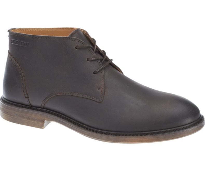 Sebago Bryant Chukka Brown Leather Mens Casual B160717