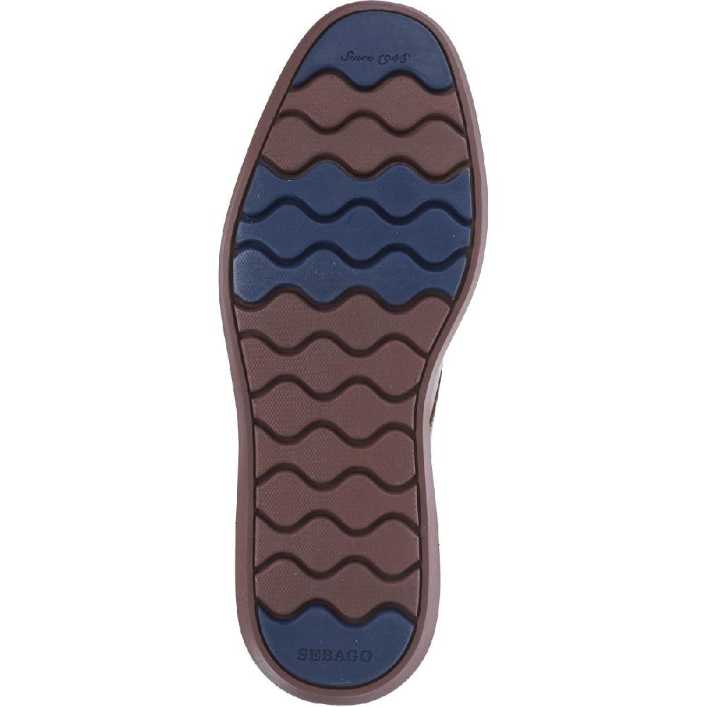 Sebago Smyth Cap Toe Ox Brown Leather Mens Comfort B130265