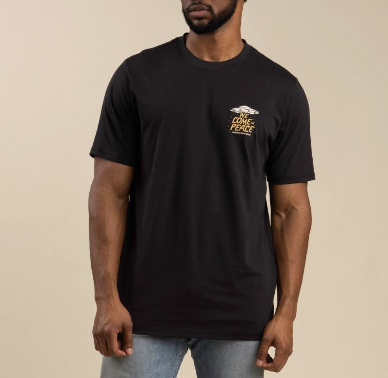 Sendero Black Charros & Aliens T-Shirt SPCS123F23B