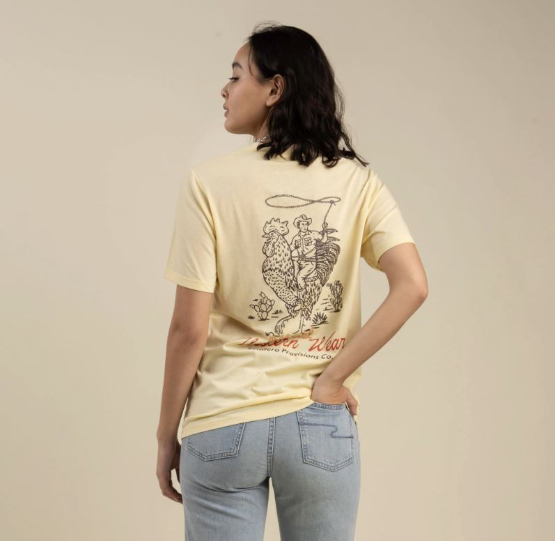 Sendero Cream Offical Western T-Shirt SPCS124F15-CRM