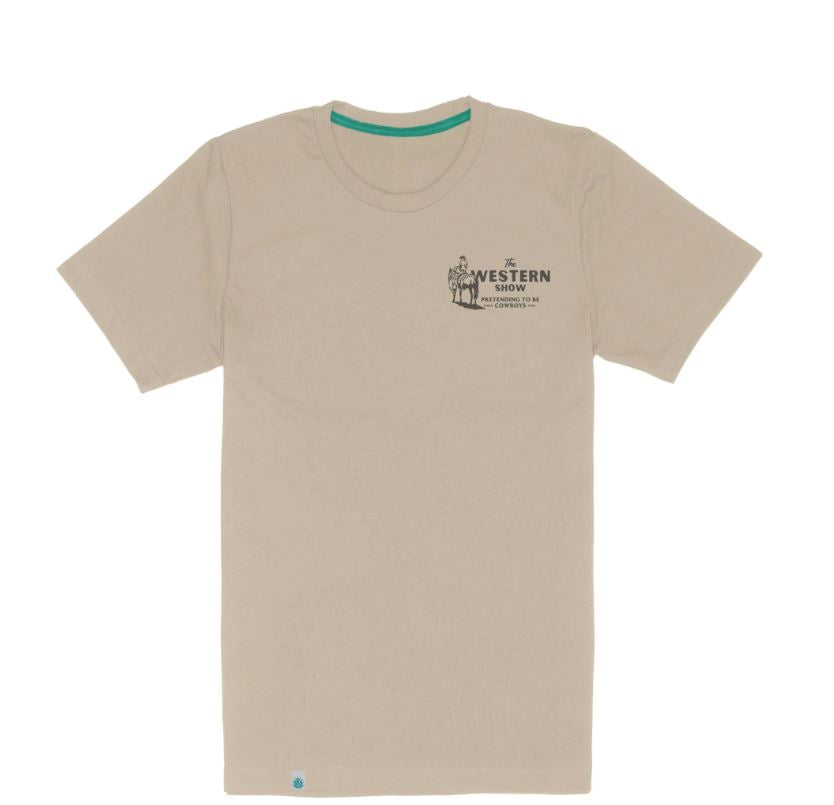Sendero Sand Western Show T-Shirt SPCS120P12-SAND