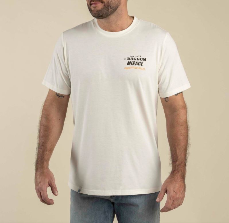 Sendero Vintage White Mirage Short Sleeve T-Shirt SPCS125S27