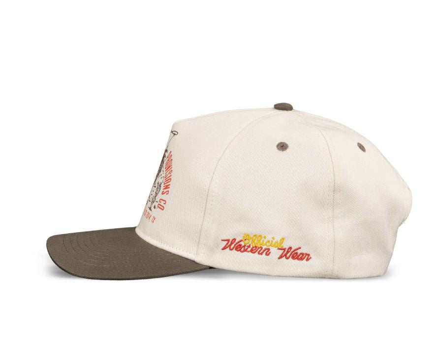 Sendero White/Brown 'Official Western' Hat SPCH124F19AZZ