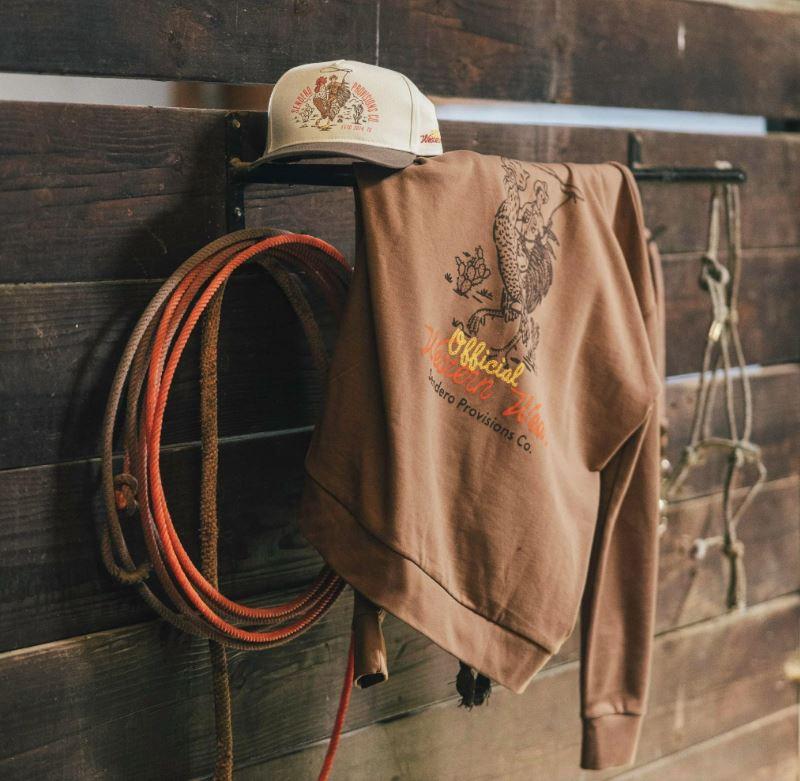 Sendero White/Brown 'Official Western' Hat SPCH124F19AZZ