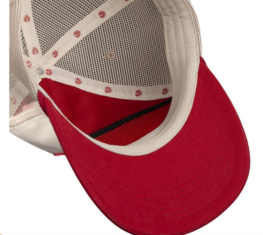 Sendero White/Maroon Giddy Up Hat SPCH125S21AZZ