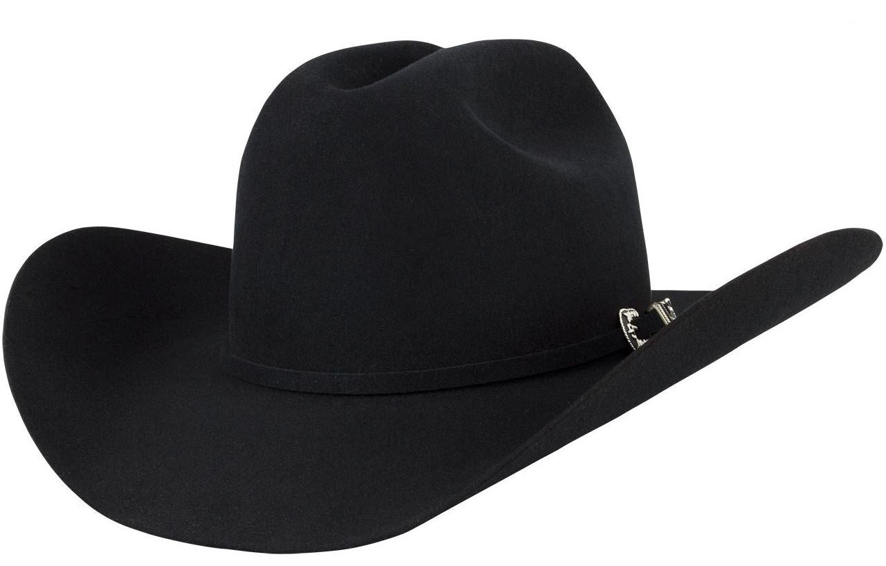 SFSKYL-7540BLK Black Skyline 6X Fur Felt Western Hat