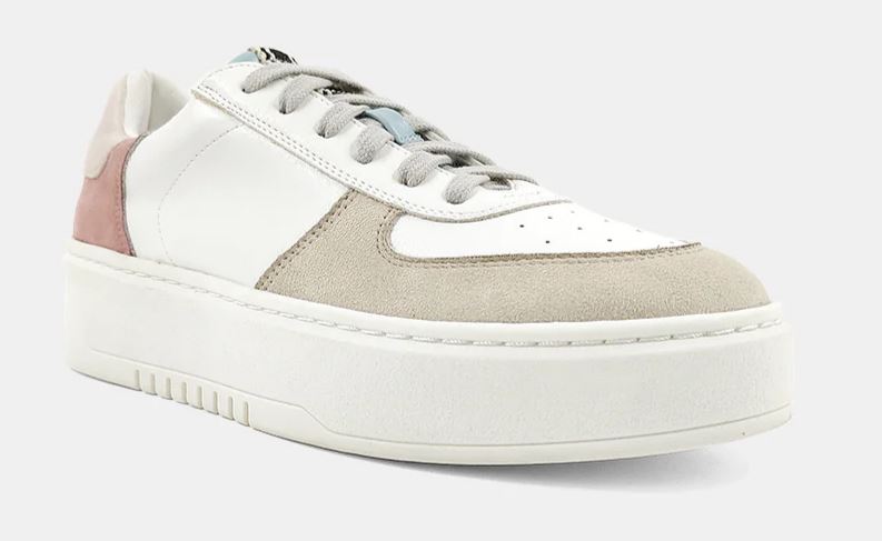 ShuShop Blush Shirley Womens Casual Playform Sneakers 00731-686