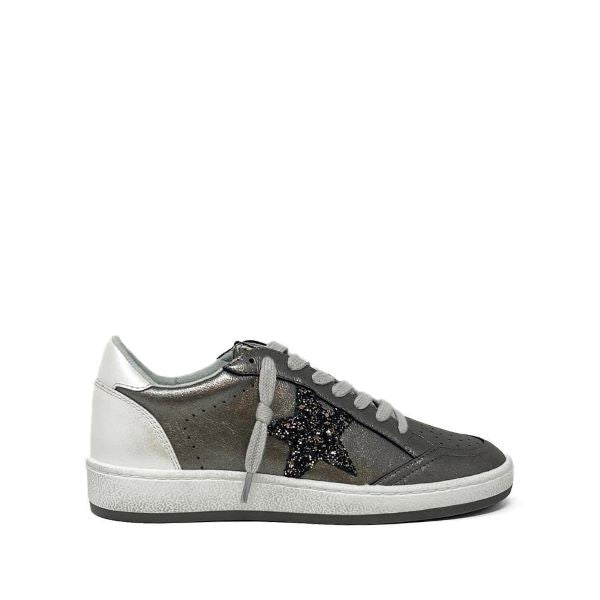 ShuShop Gunmetal Paz Women's Sneakers 0515-023