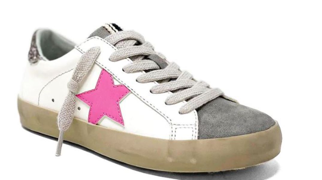 Shushop Light Grey Paris Kids Sneakers 557-055
