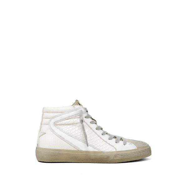 Shushop Off White Snake Youth Sneakers 957-123