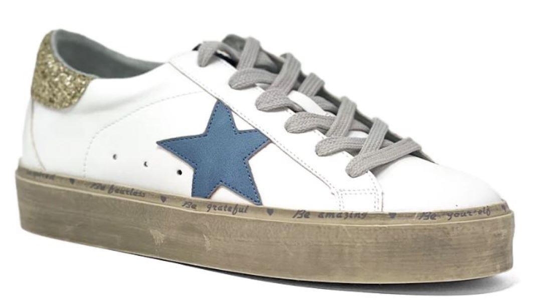 Shushop White Reba Womens Platform Sneakers REBA-0514-710