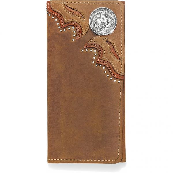 Silver Creek Bark Tearin' Loose Men's Checkbook Wallet E80269