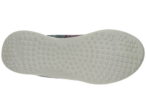 Skechers Burst Run Lace Black Multi Fabric Kids Running 81908L-BBLP