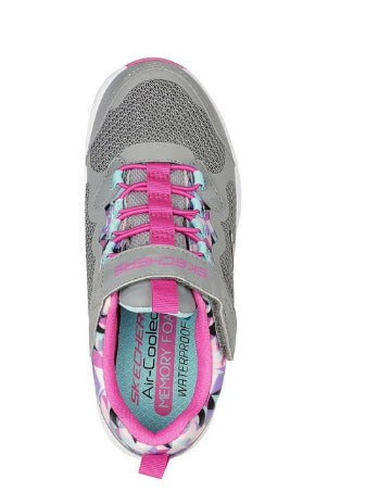 Skechers Gray Tread Lite Girls Sneakers 302418L-GRY