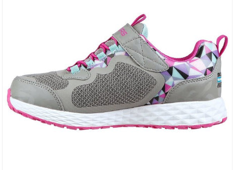 Skechers Gray Tread Lite Girls Sneakers 302418L-GRY