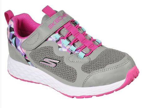 Skechers Gray Tread Lite Girls Sneakers 302418L-GRY