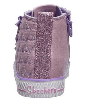 Skechers Pink/Lavander Girls Twinkle Toes: Shuffle Lite-Quilted Beauties Shoes 20271N