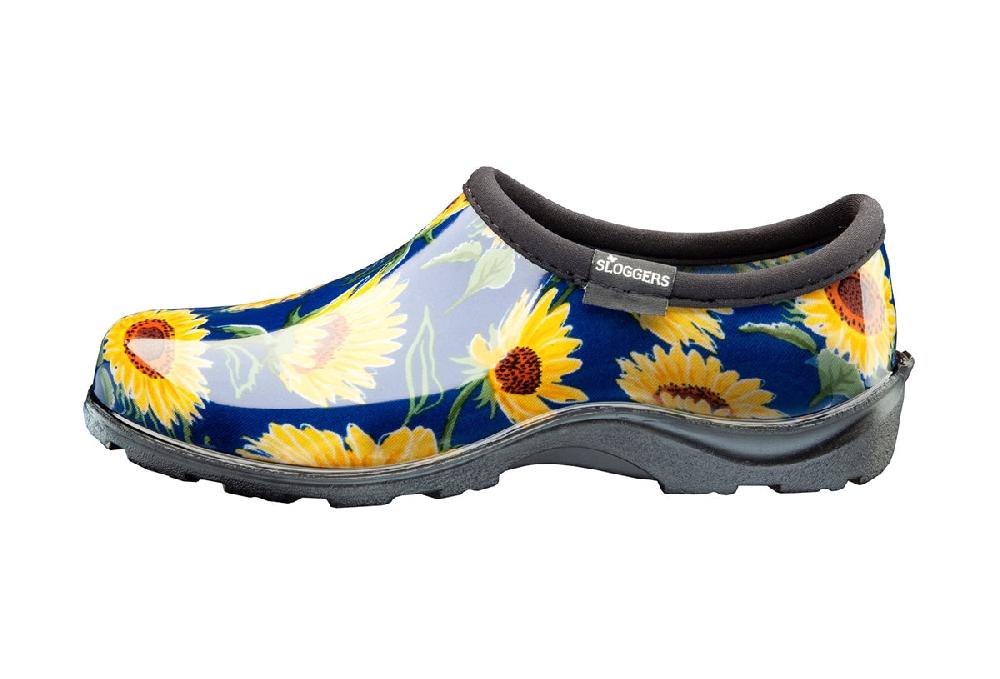 Sloggers Sunflower Blue Women's Waterproof Comfort Shoes 5123SUNBL