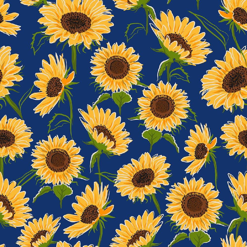 Sloggers Sunflower Blue Women's Waterproof Comfort Shoes 5123SUNBL