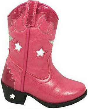 Smoky Mountain Austin Blinking Lights Pink Kids Western 1167C
