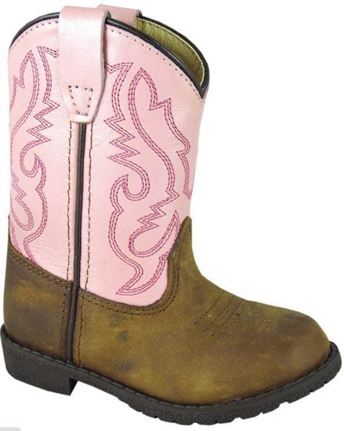 Smoky Mountain Hopalong Toddler Distressed Leather Western 3246I