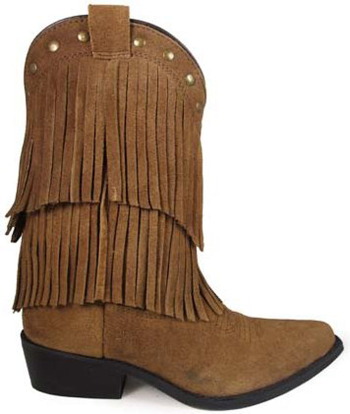 Smoky Mountain Wisteria Brown Kids Western 3514C