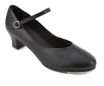 So Danca Adult Black 1.5 Inch Heel Tap Shoe TA55