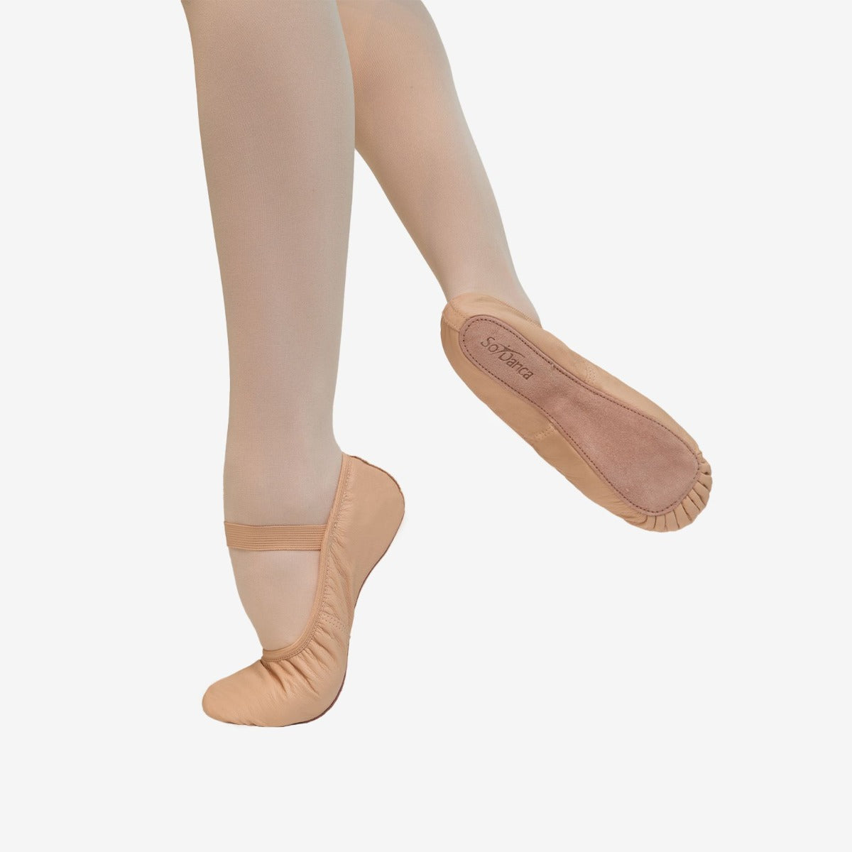 So'Danca Bella Soft Leather Childrens Ballet Shoes SD69