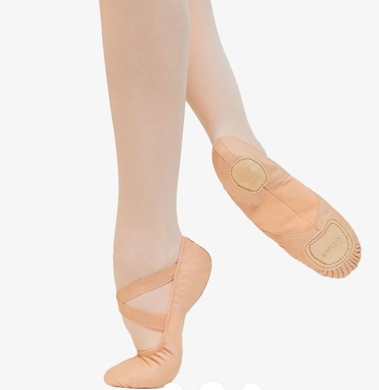 So'Danca Briar Leather Split Sole Adult Ballet Shoes SD110