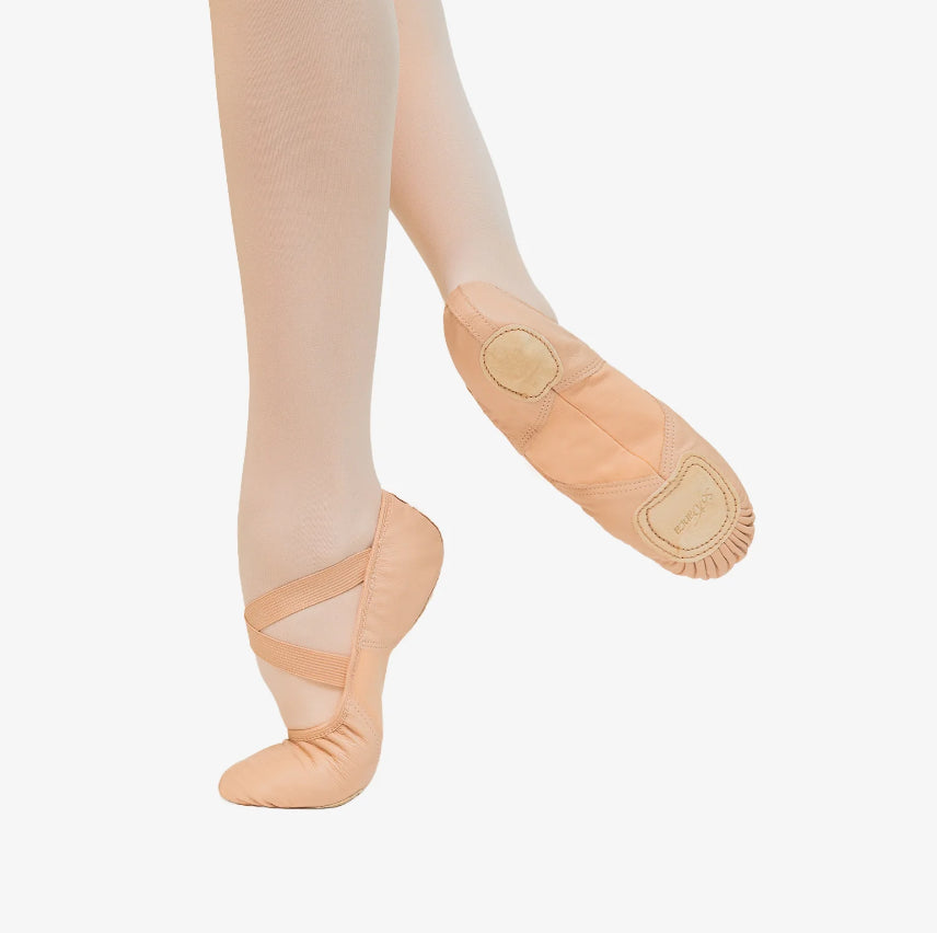 So'Danca Bryn Leather Split Sole Children Ballet Shoes SD110