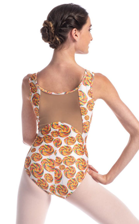 So Danca Lollipops With Mesh Insert L-1869-BEIGE