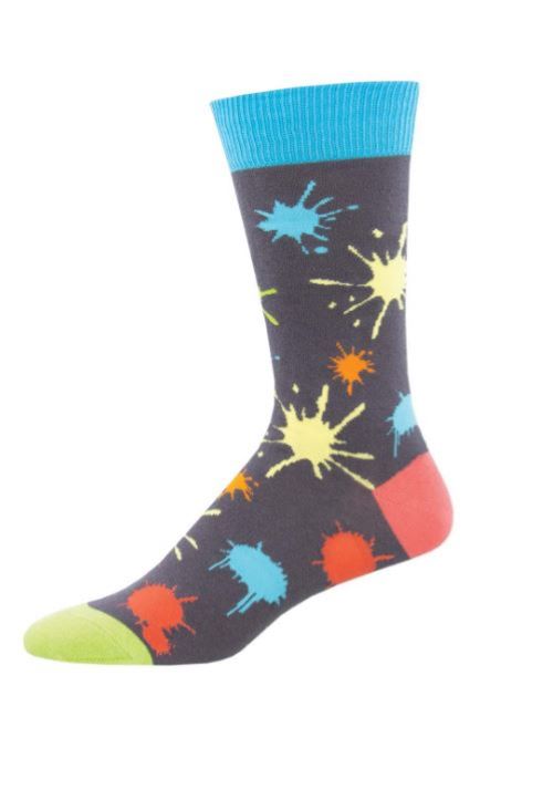 Socksmith Gray Paintball Socks 1 pair MNC1996-GRA