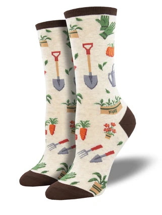 Socksmith Ivory Heather Hoe Down Ladies Socks WNC2276-HIV