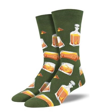 SockSmith Men's Green Rocks or Neat Socks MNC1687