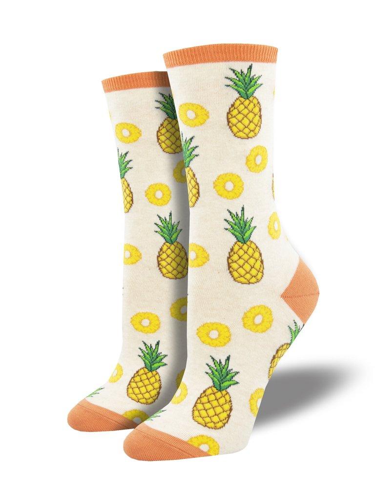 SockSmith Women's Partial To Pineapples Socks WNC2016