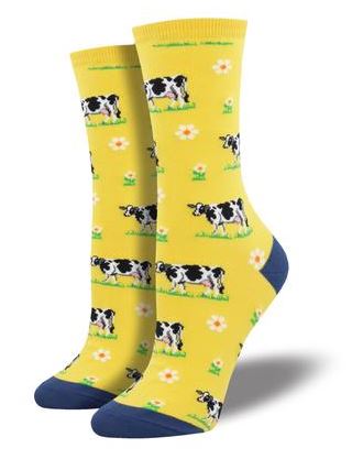 SockSmith Yellow Womens Legendairy Socks WNC1516