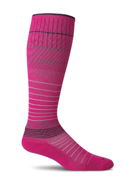 SockWell Azalea Pink Womens Circulator Graduated Compression Socks SW1W-560