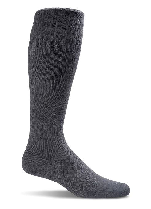 SockWell Black Mens Circulator Graduated Compression Socks SW1M-900