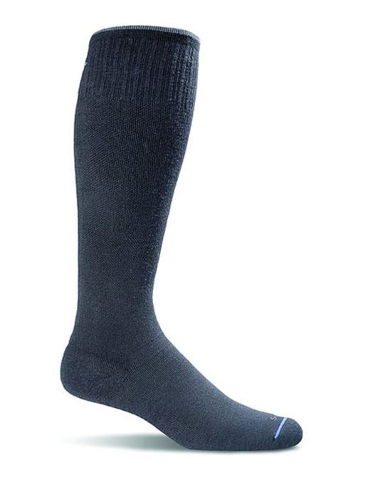 SockWell Black Womens Circulator Graduated Compression Socks SW1W