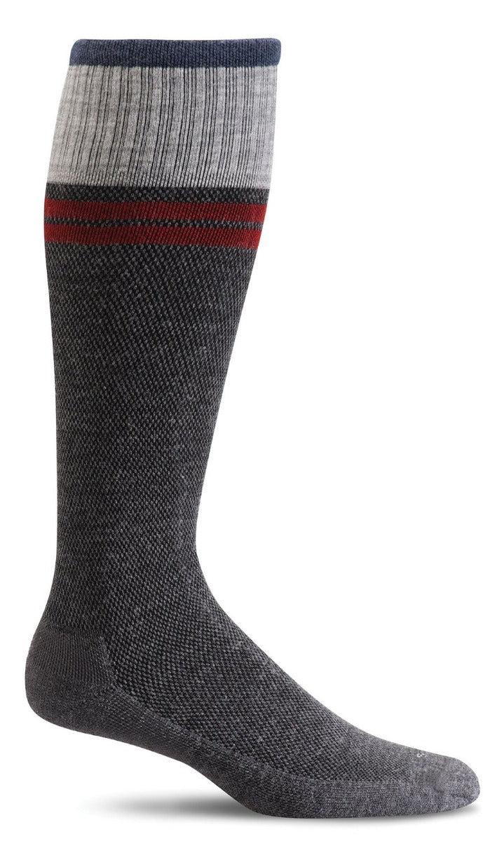 Sockwell Men's Grey Sportster Moderate Compression Socks SW19M