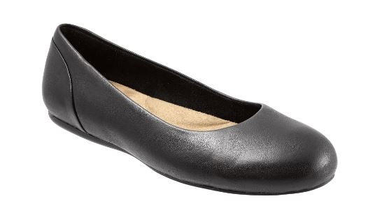 Softwalk Black Sonoma Womens Comfort Ballet Flats S1862-001
