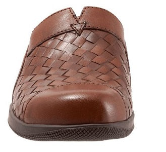 Softwalk Rust San Marcos Woven Womens Comfort Slip On Shoes S1366-245