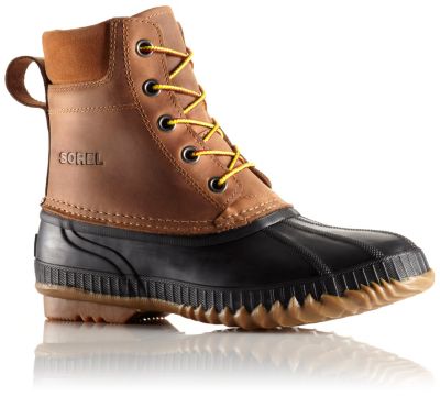 Sorel Cheyanne Lace Waterproof Brown Mens Boots 1424351-224