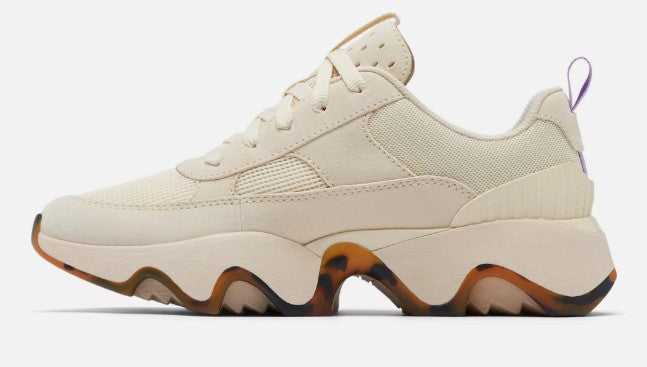 Sorel Honey White/Euphoric Lilac Kinetic Impact II Wonder Lace Women's Sneaker 2070821292