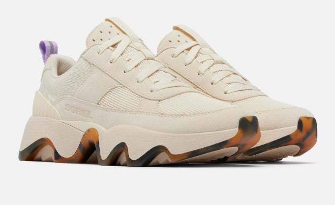 Sorel Honey White/Euphoric Lilac Kinetic Impact II Wonder Lace Women's Sneaker 2070821292