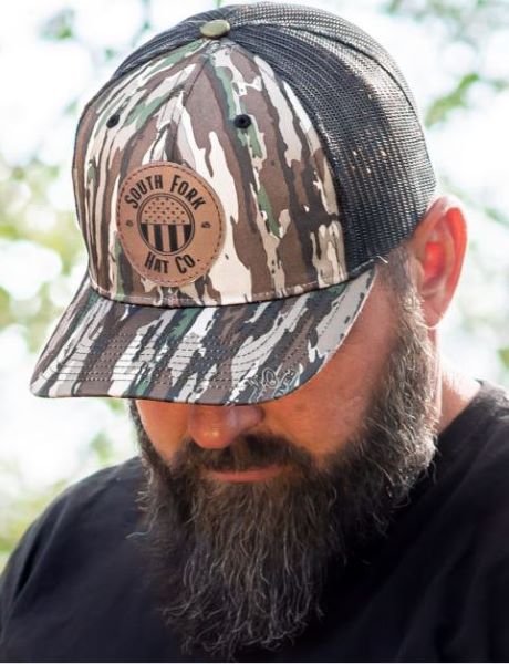 South Fork Bullet Camo/Black Snapback Ball Cap BULLET-CAMOBLK