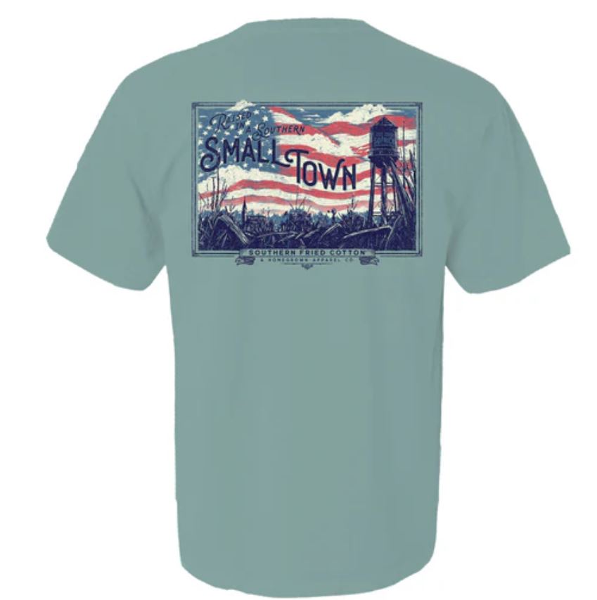Southern Fried Cotton Bay Small Town USA T-Shirt SFM12078