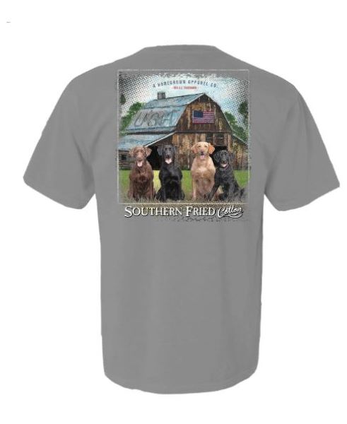 Southern Fried Cotton Granite The Crew T-Shirt SFM11901
